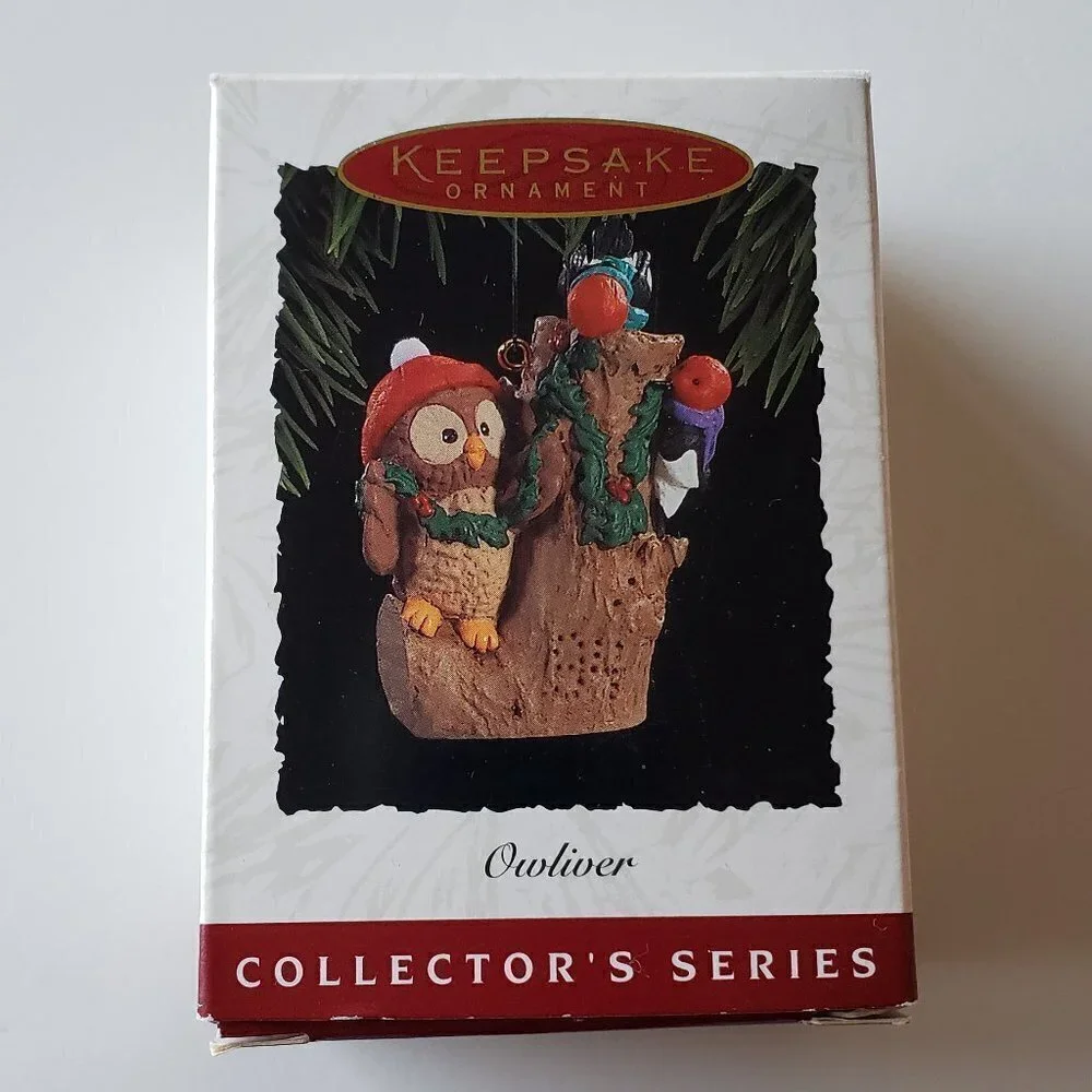 Hallmark Keepsake Ornament Owliver 1994 - #3 Collector’s Series